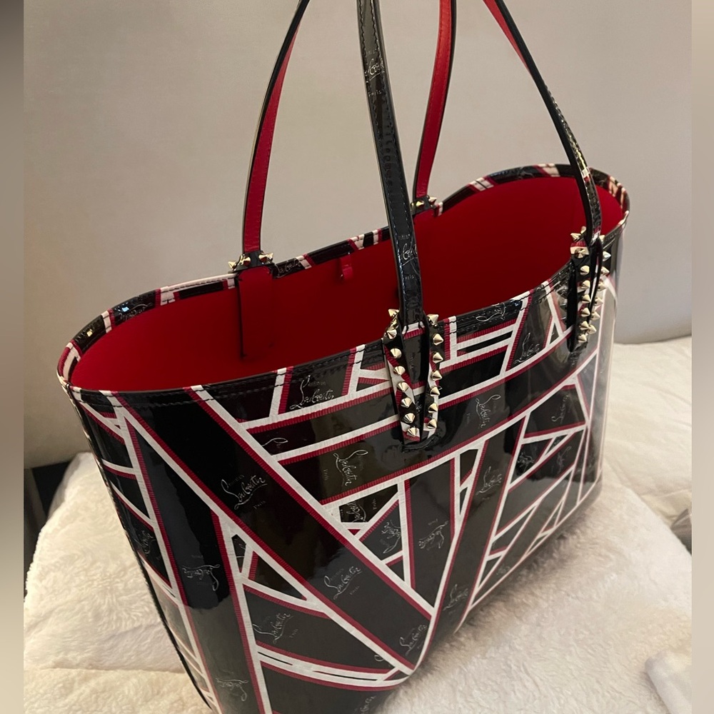 Christian Louboutin Large Cabata Paris Ribbon Tote